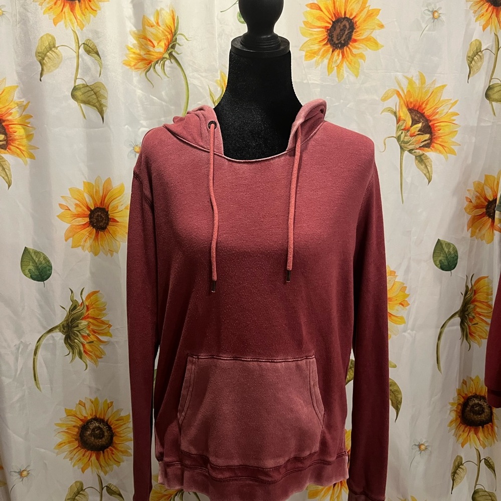 American Eagle Outfitters Dusty Rose Hooded Pullover